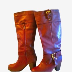 Glaze Tall Boots Women Size 8M